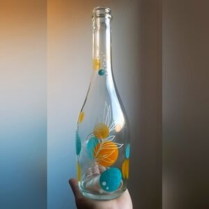 Gorgeous glass serving bottle